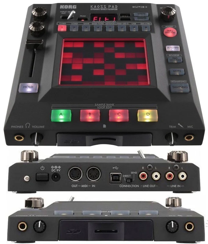 KORG KP3+ PLUS KAOSS PAD – Multieffetto e Controller MIDI per DJ