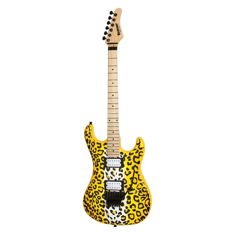 Kramer Ltd. Satchel Pacer Vintage Yellow Leopard