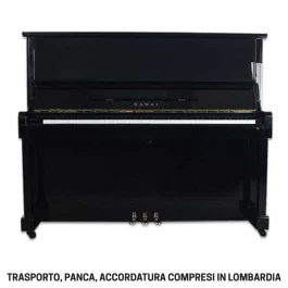 KAWAI KS-2F PIANOFORTE RICONDIZIONATO NERO LUCIDO M.1175716