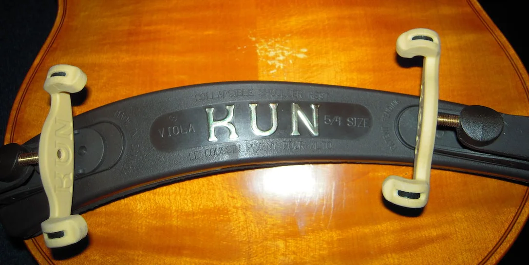 KUN 400C SPALLIERA PER VIOLA COLLAPSIBLE CON PIEDINI PIEGHEVOLI 5/4