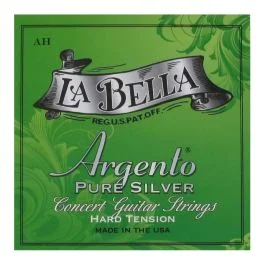 Corde Classica La Bella Argento AH pure silver Hard Tension