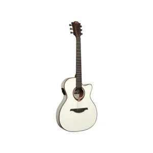 LAG Guitars T118ASCE-IVO Chitarra Acustica Auditorium Slim Cutaway EQ Ivory