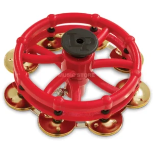 Latin Percussion Click HiHat Tambourine LP193B, Brass