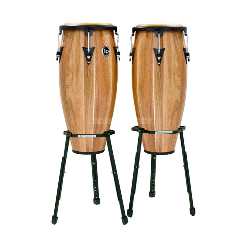 Latin Percussion LPA647B-SW Aspire Wood Conga Set 11″/12″ (Walnut)
