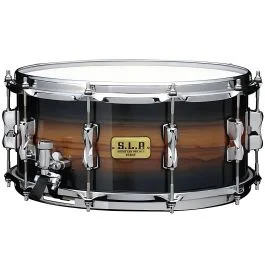 Tama SLP 14×6.5″ Hybrid Bubinga Maple Zebrawood Snare | Cavalli Musica