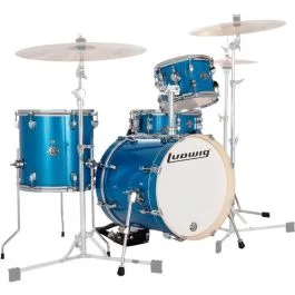 Batteria Ludwig Breakbeats Questlove 16″ 4pz Blue Sparkle | CavalliMusica