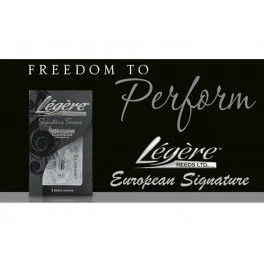 LEGERE REEDS LTD EUROPEAN SIGNATURE N.3 ANCIA SINTETICA PER CLARINETTO SIB