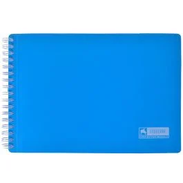 Libretto banda Scomegna 20 fogli copertina plastica azzurro