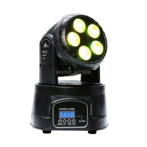 lightmaXX EASY WASH 5IVE 5x12W RGBAW, LED Moving Head