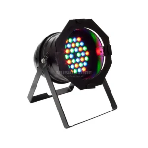 lightmaXX LED PAR 64 HighPower MKII BK 36x 1W RGB LEDs, black short
