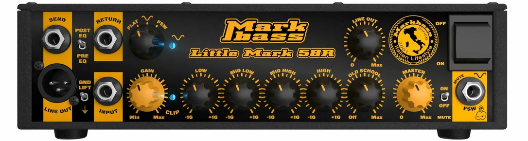 MARKBASS LITTLE MARK 58R TESTATA PER BASSO 500W