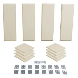 Kit Primacoustic London 8 black per home studio 4 pannelli + 8 scatter block