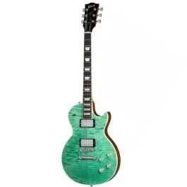 Chitarra Elettrica Gibson Les Paul Modern Figured seafoam green con custodia