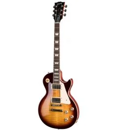 Gibson Les Paul Standard ’60s figured top bourbon burst con custodia