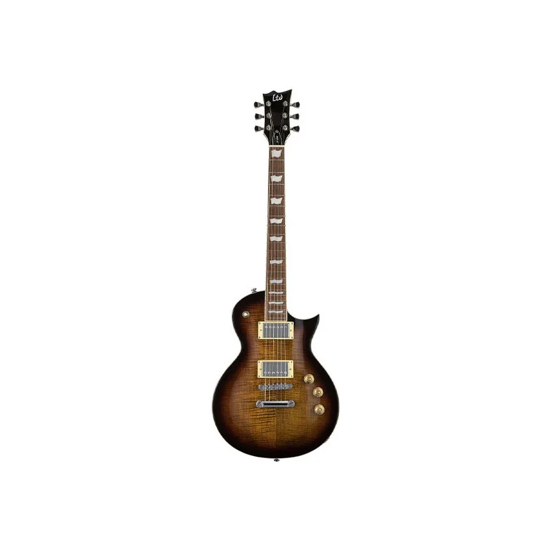 LTD EC-256FM Dark Brown Sunburst chitarra elettrica