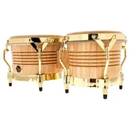 Bongos LP M201AW Matador 7 1/4″+8 5/8″ Legno Natural Gold