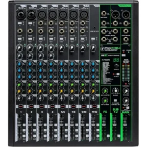 MACKIE ProFX12 v3 mixer audio usb 12 canali con effetti