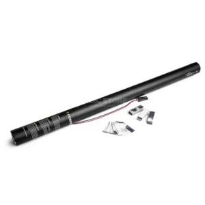 MagicFX Electric Cannon Metallic Confetti 800mm (White & Silver)