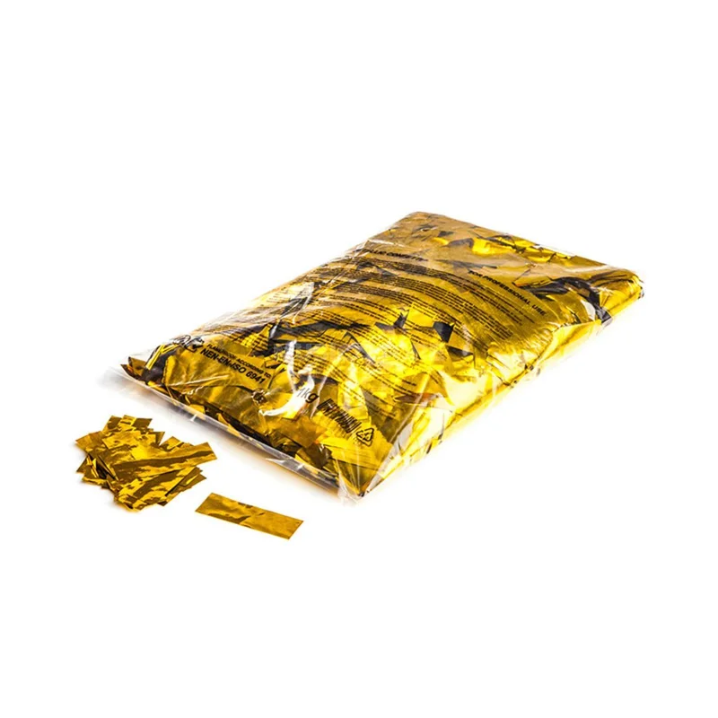 MagicFX Metallic Confetti Rectangles 55×17 mm Gold