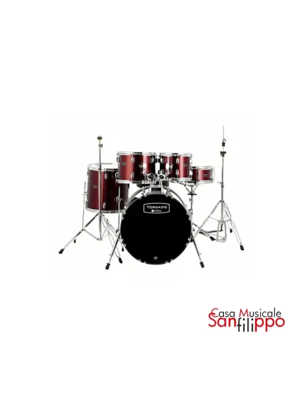 Mapex Tornado 22″ TND5254TCDR Burgundy Red