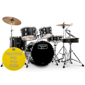 Mapex Tornado DrumsetTND5845TZ,DEAL Dark Black #DK