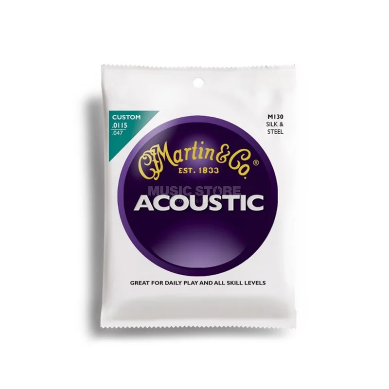 Martin Guitars A-Guitar Strings 115-47 M130 Silk & Steel