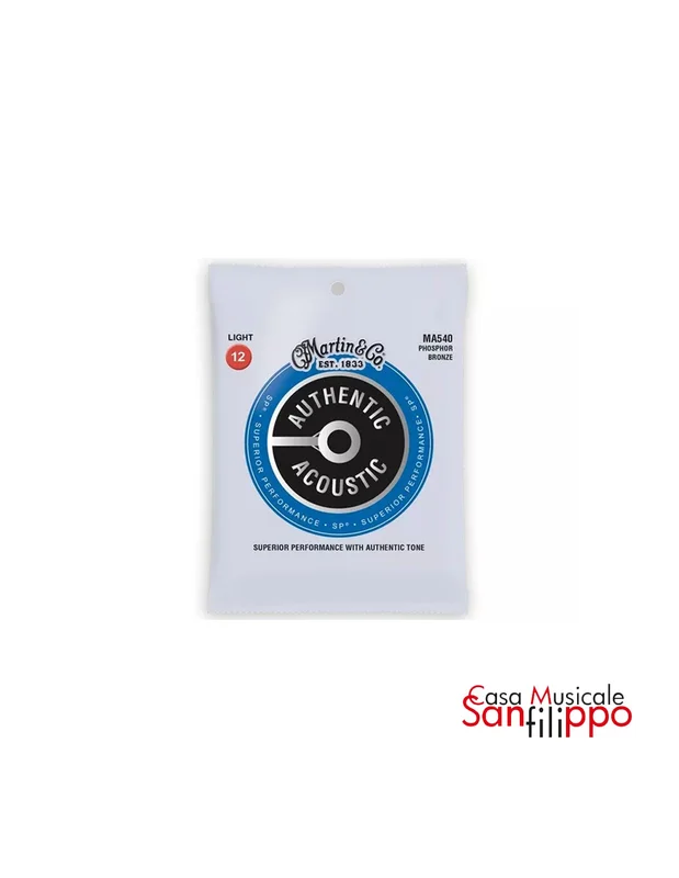 Martin Ma540 Authentic Sp Phosphor Bronze Light