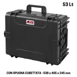 Baule universale Panaro MAX540H245S spugne cubettate black