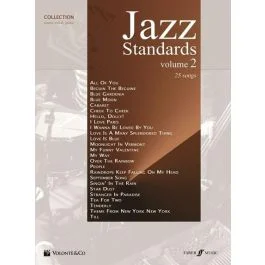Jazz Standards volume 2 25 canzoni piano, voce, chitarra