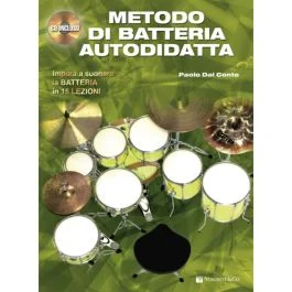 P.De Conte Metodo per Batteria Autodidatta con cd