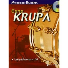 G. Krupa Metodo per Batteria con cd
