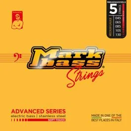Corde basso elettrico Markbass Advanced 5 medium 45-130
