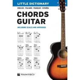 P.Bontempi Chords Guitar Little Dictionary