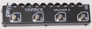 VINTECK MCLOOP4 LOOPER MECCANICO PER EFFETTI DA CHITARRA E BASSO MC-LOOP-4