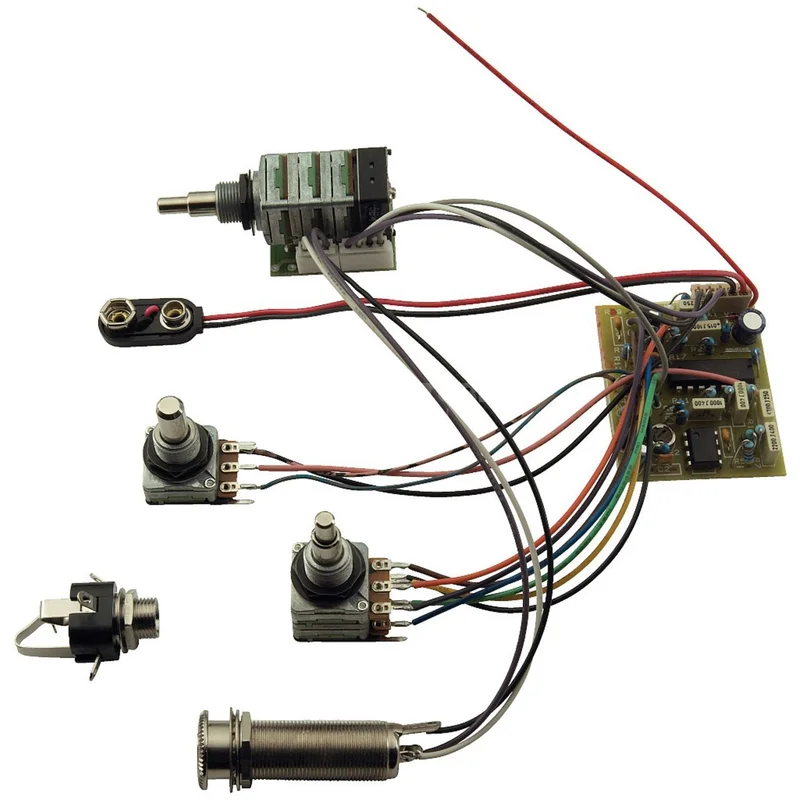 MEC BEC 3 Bd Elektronik 3 Potis für active PUs