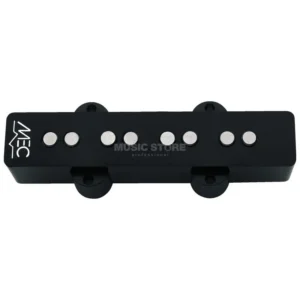 MEC J-Style PU AlNiCo Bridge black passive