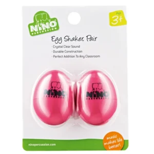 Meinl Egg Shaker Set NINO540SP-2, Strawberry Pink, 2 pcs