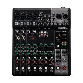 Mixer Yamaha MG10X 10 canali con alimentazione Phantom Con Effetti