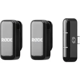 Sistema wireless microfonico Rode Micro USB-C black