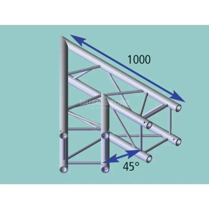 MILOS LTR P4 QCE QCU 19 ECO 2-Way Angle 45° 4 Punkt ECO
