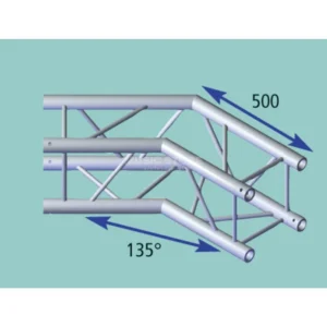 MILOS LTR P4 QCE QCU 22 ECO 2-Way Angle 135° 4 Punkt ECO
