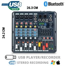 Soundsation YOUMIX 410 PRO Mixer Con Effetti