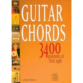 A.Chester Guitar Chords 3400 Posizioni Mano Sinistra