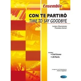 Cappellari Con te partirò full score