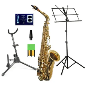 Monzani MZAS-420 Altsaxophon – Set –