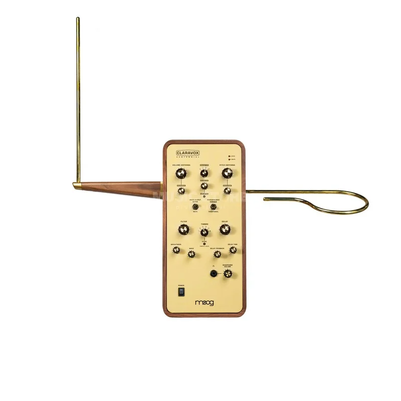 Moog Claravox Centennial Theremin left hand