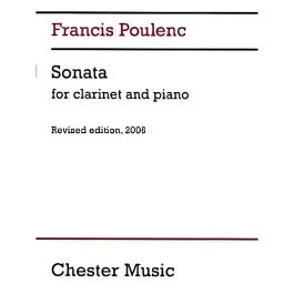Clarinet Sonata Francis Poulenc Book Clarinetto