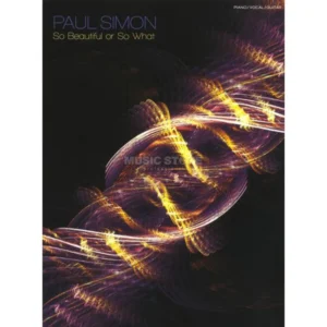 Music Sales Paul Simon: So Beautiful Or So What