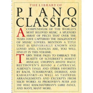 Music Sales The Library Of Piano Classics