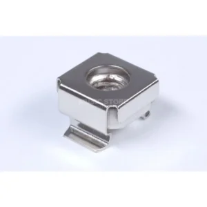 MUSIC STORE Cage Nut M6 20 Piece, 13.3 x – 13.3 mm